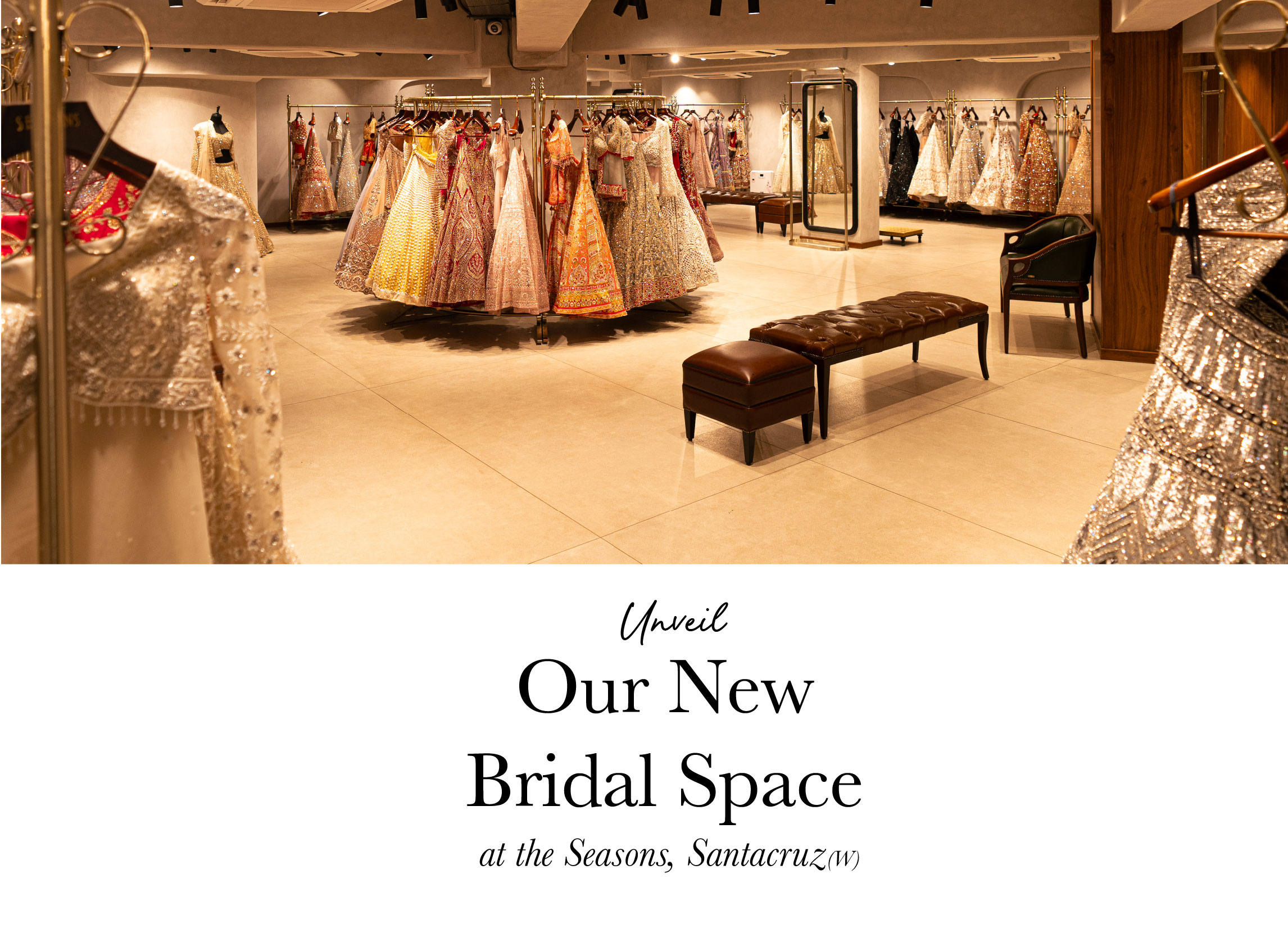 our new bridal space